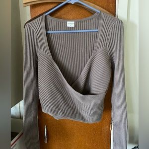Abercrombie LuxeLoft Wrap Long Sleeve